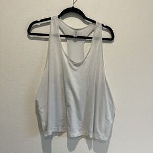 Athleta Women's Plus Size 2x Light Tank Top Cropped Airy Racerback Yoga Run Hike
